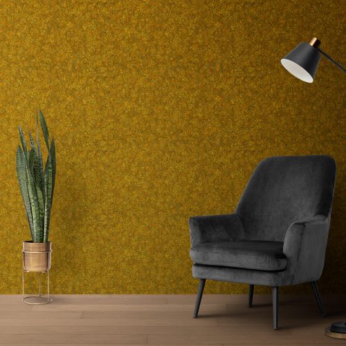 Mural Abstracto Dorado