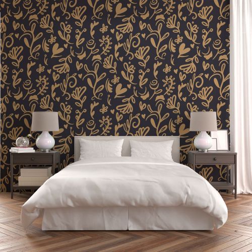 Mural Flores Barroco