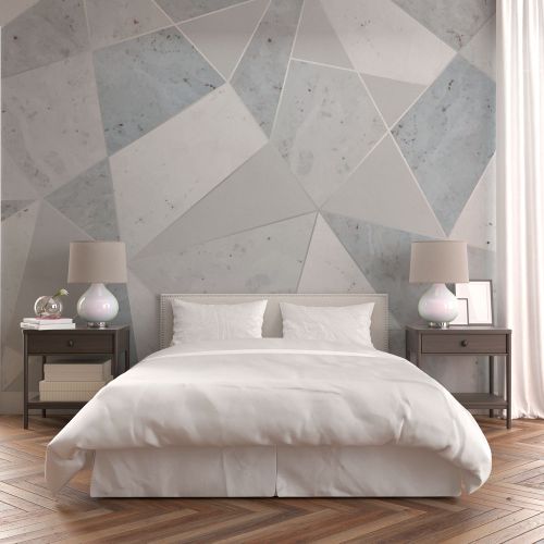 Mural Triangulos Marmol