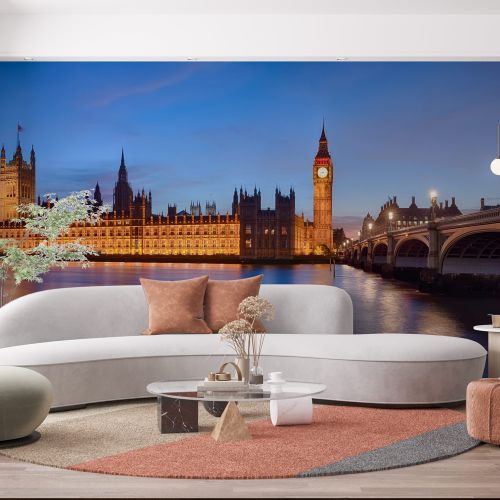 Mural Reino Unido - Londres Castillo Rio