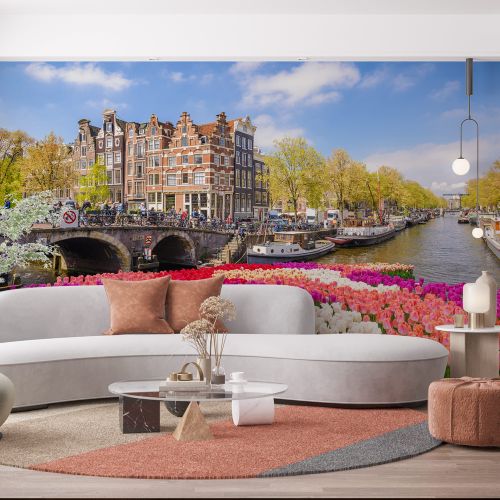 Mural Dinamarca - Amsterdam Puente Tulipan