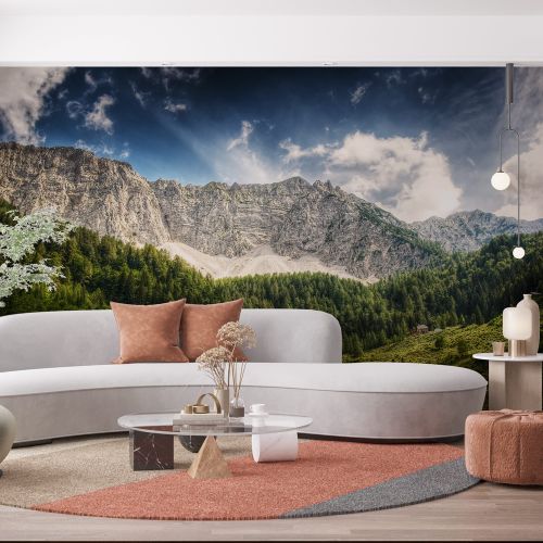 Mural Austria - Montañas Bosques