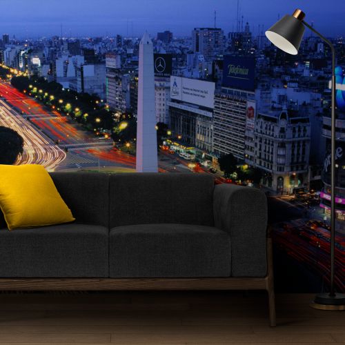 Mural Obelisco Luces