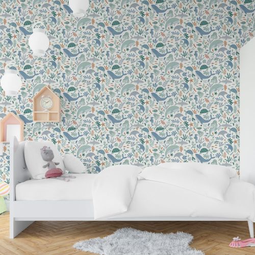 Mural Animales Marinos