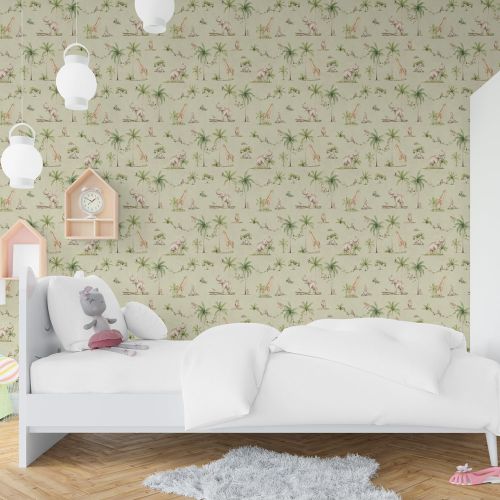 Mural Selva Fondo Verde