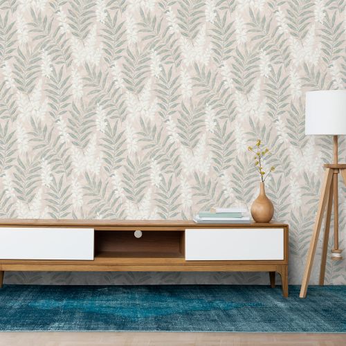 Mural Hojas Finas Piel