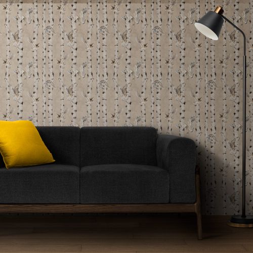 Mural Buho Marron