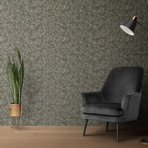 Mural Flores Completo Cyan