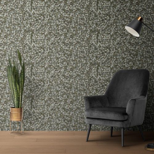 Mural Flores Completo Blancas