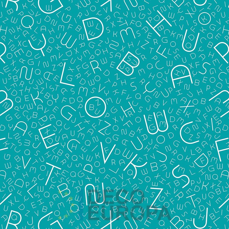 Mural Colores Verde Agua - PDBA1025-N