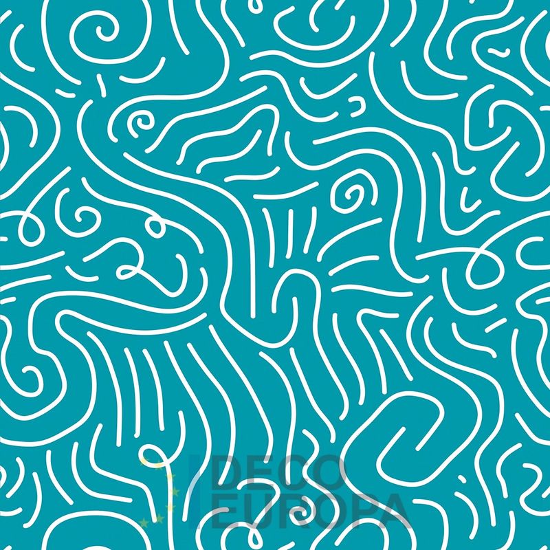 Mural Colores Verde Pasaiso - PDBA1013-O