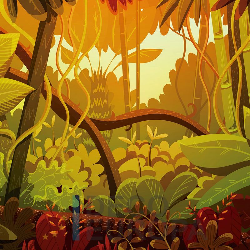 Mural Naturaleza Animada - PDPBA002