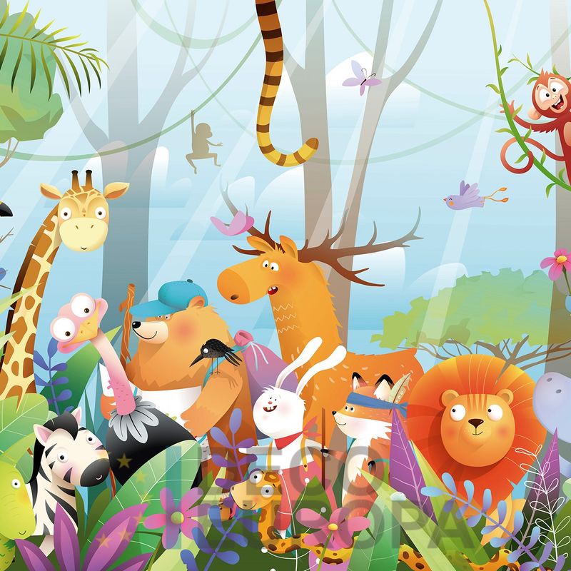 Mural Naturaleza Animada - PDPBA053