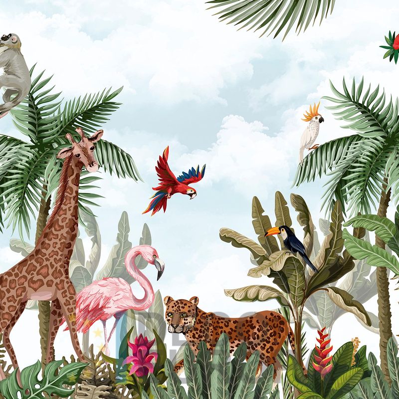 Mural Naturaleza Animada - PDPBA057