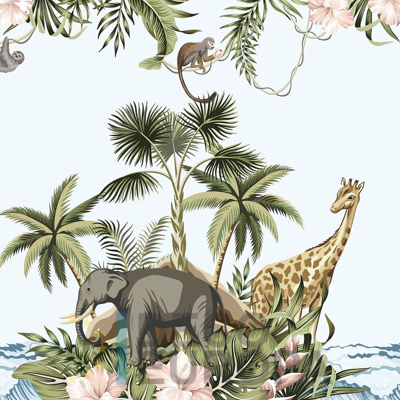 Mural Naturaleza Animada - PDPBA071