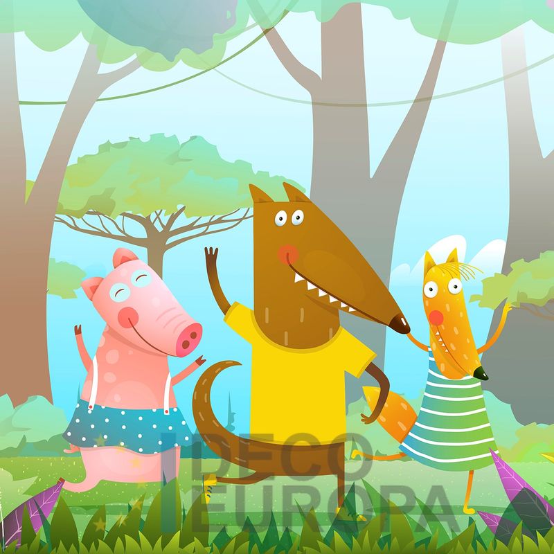 Mural Naturaleza Animada - PDPBA078