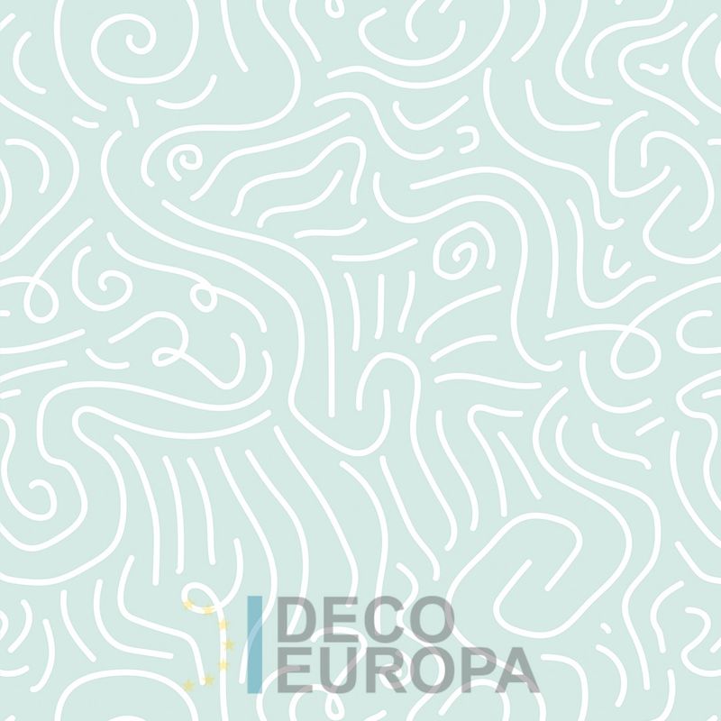 Mural Color Verde Claro - PDNBA1013-C