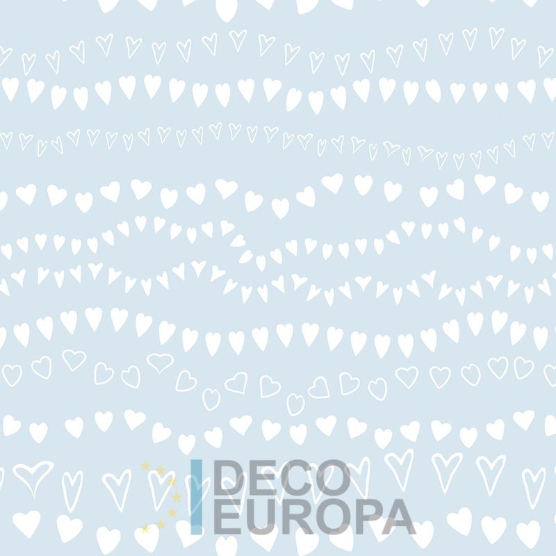 Mural Color Celeste Bebe - PDNBA1010-G