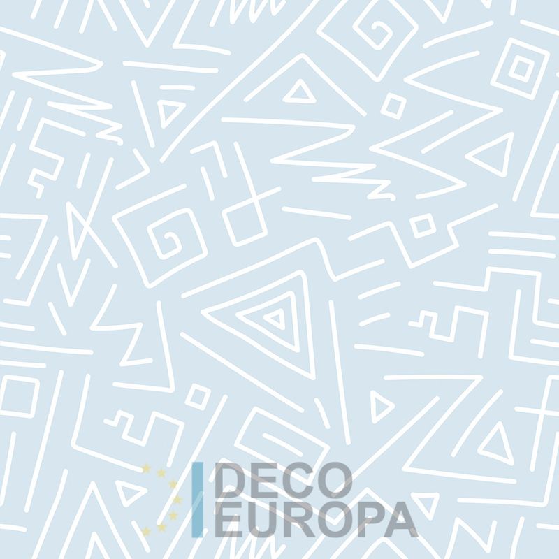 Mural Color Celeste Bebe - PDNBA1012-G