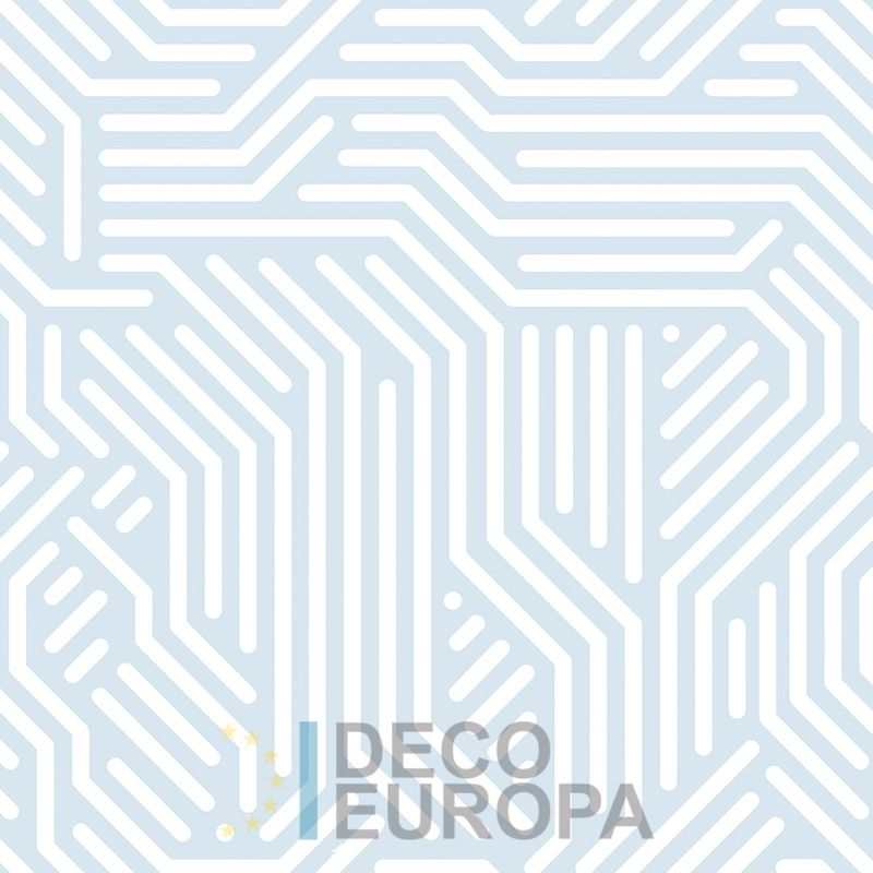 Mural Color Celeste Bebe - PDNBA1018-G