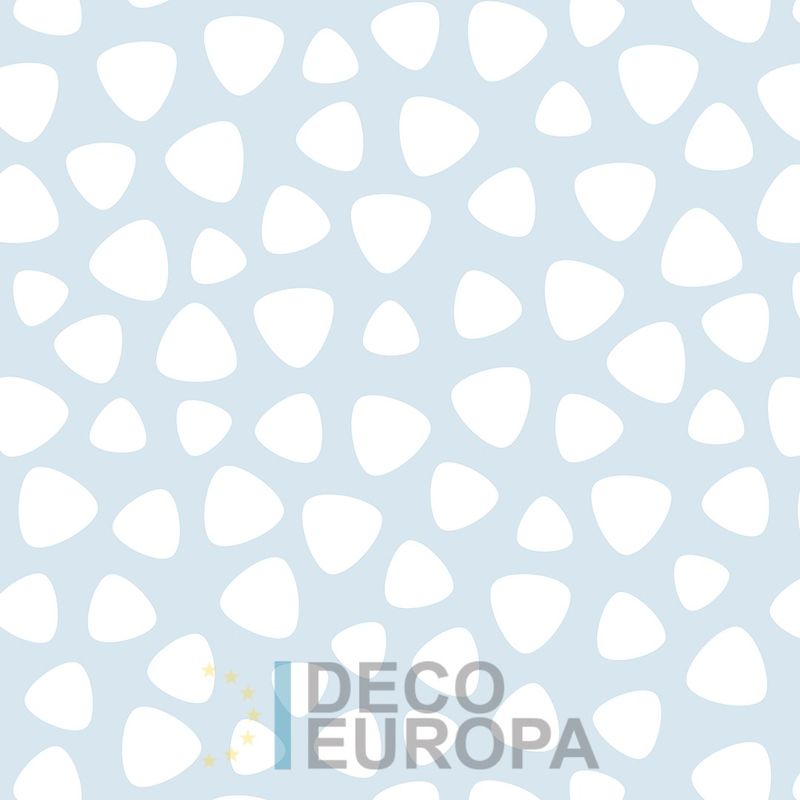 Mural Color Celeste Bebe - PDNBA1040-G