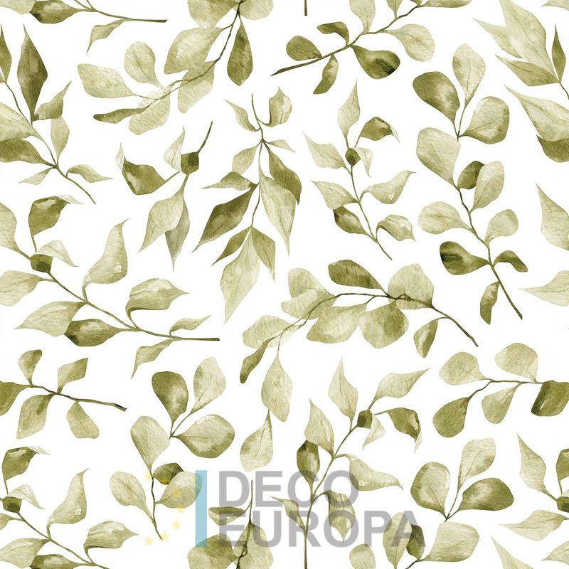 Mural Hojas Verdes y Tropicales - PDF21