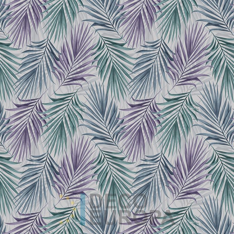 Mural Hojas Verdes y Tropicales - PDF24