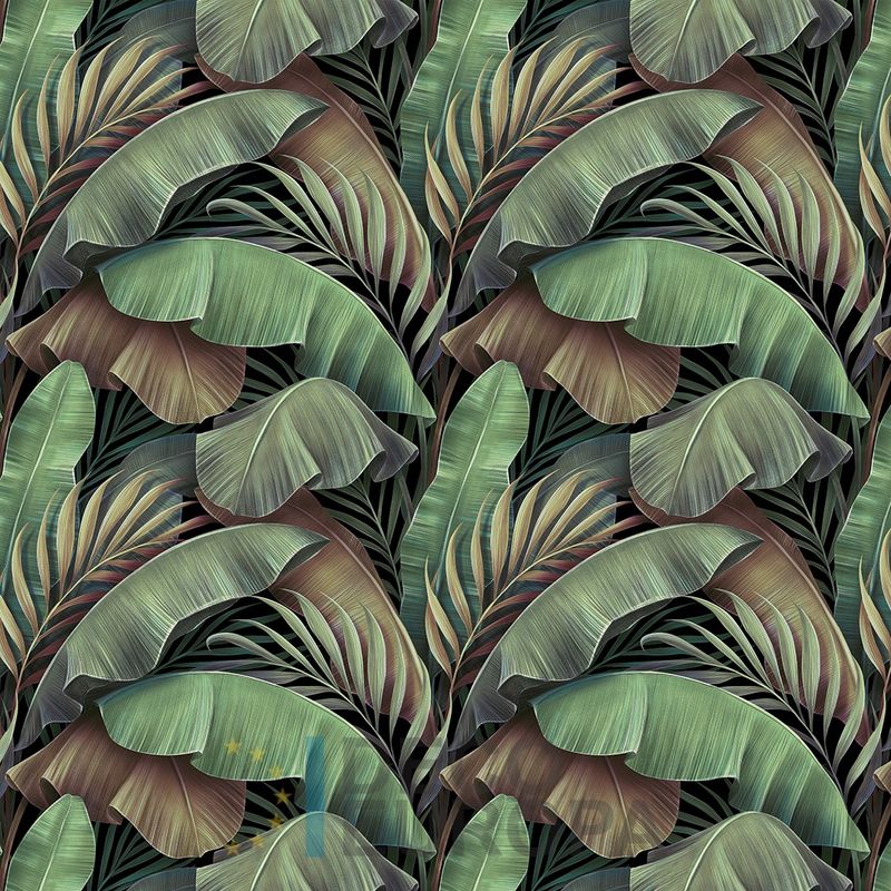 Mural Hojas Verdes y Tropicales - PDF29