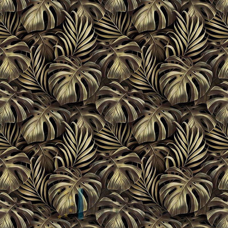 Mural Hojas Verdes y Tropicales - PDF32