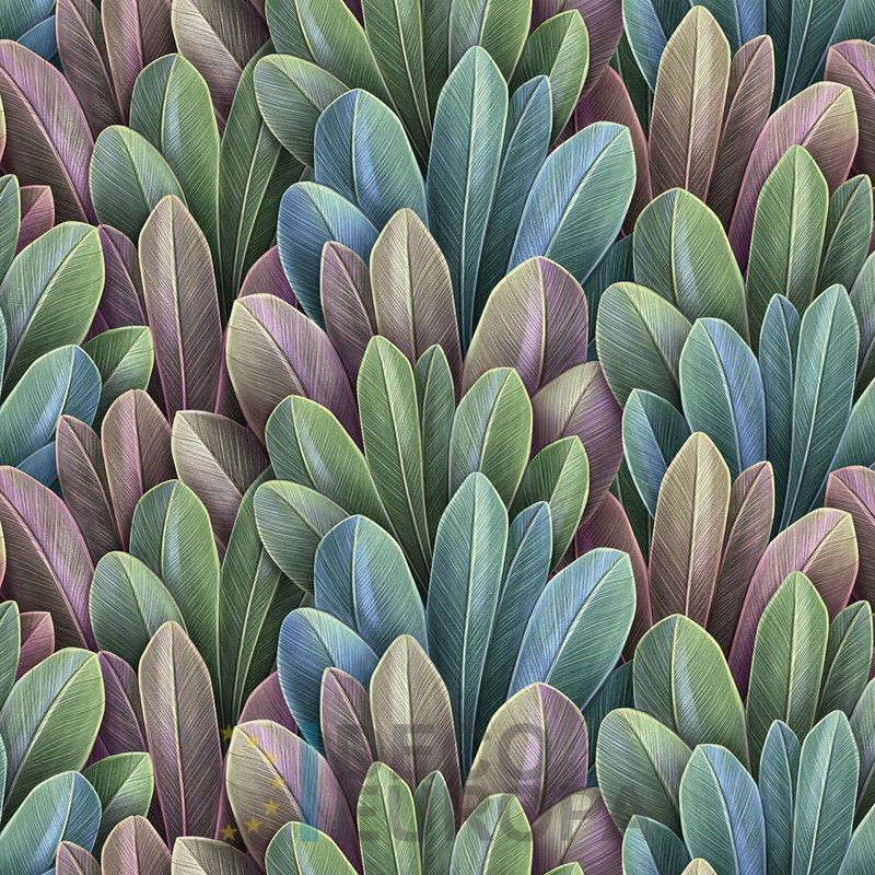 Mural Hojas Verdes y Tropicales - PDF34