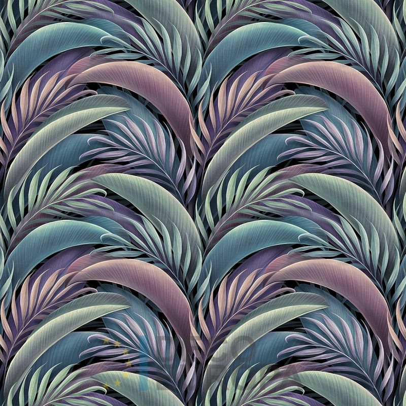 Mural Hojas Verdes y Tropicales - PDF35