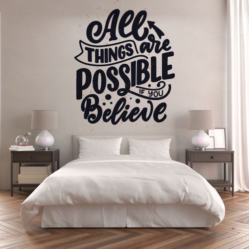 [1022] All Things Are Possible If You Believe