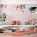 Mural Flores Rosas