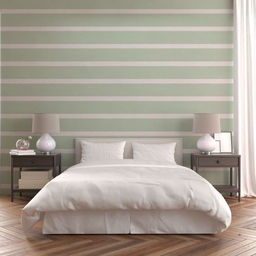 [1238] Mural Lineas Verde