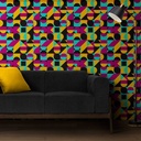 Mural Geometrico Retro