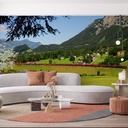 Mural Austria - Montaña Alpes