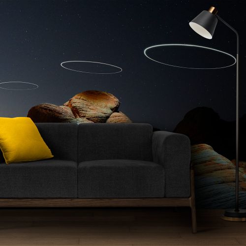 [1385] Mural Cerro El Chalten Aureolas