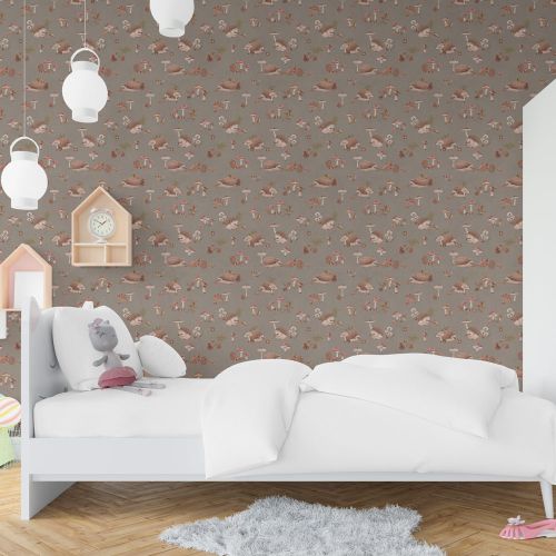 [1578] Mural Erizo Marron