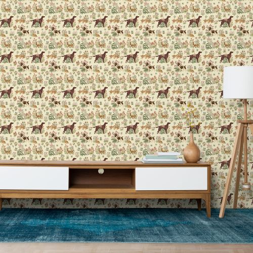 [1592] Mural Perros Color Piel