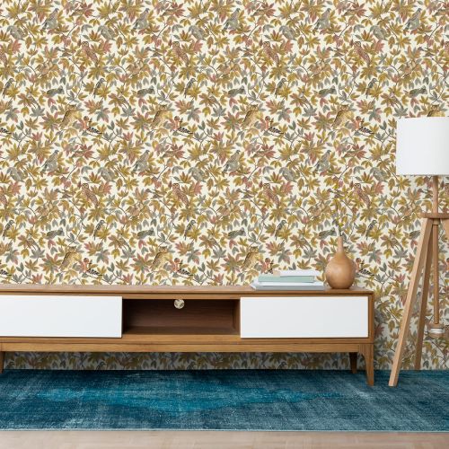 [1604] Mural Aves Otoño