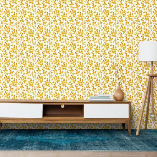 [1618] Mural Hojas Otoñales