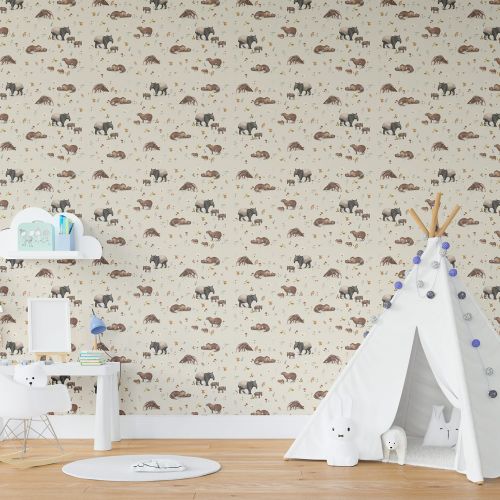 [1703] Mural Animales Y Crias