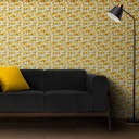 Mural Hojas Naranja