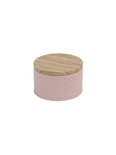 Lata Organizadora con Tapa de Madera