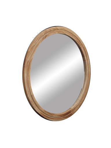 [EP4015] Espejo Circular de Madera