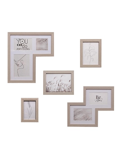 [PFM2001] Set de 5 Portarretratos para 8 Fotos