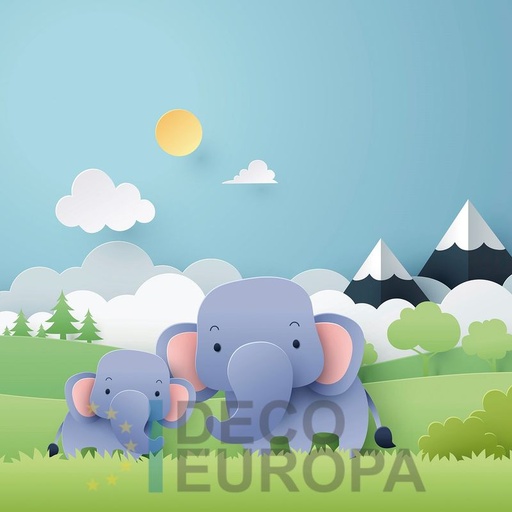 [PDPBA036] Mural Naturaleza Animada - PDPBA036