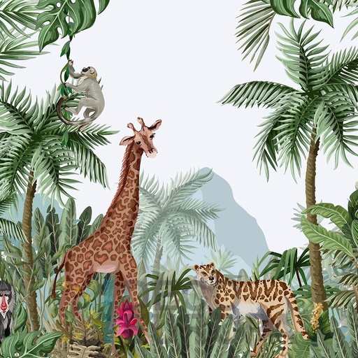 [PDPBA064] Mural Naturaleza Animada - PDPBA064