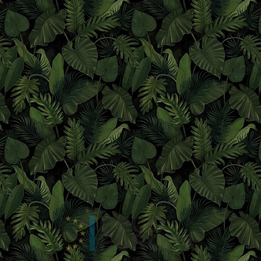 [PDF19] Mural Hojas Verdes y Tropicales - PDF19