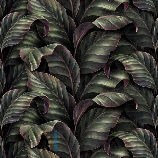 [PDF25] Mural Hojas Verdes y Tropicales - PDF25